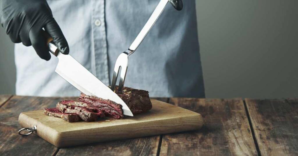 cuchillo profesional para carne