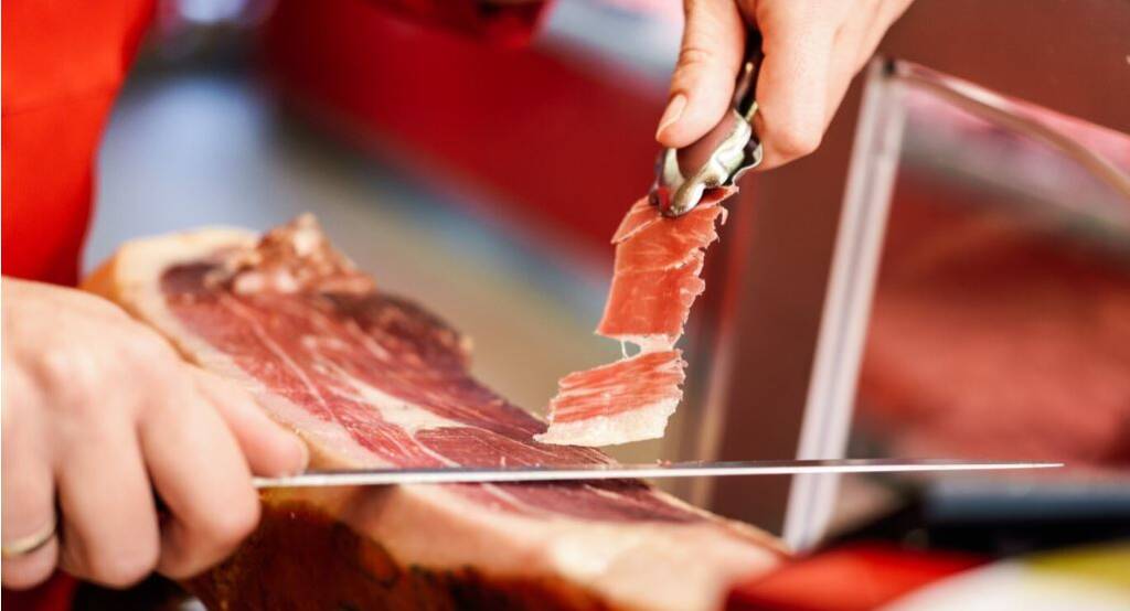cuchillo profesional jamonero