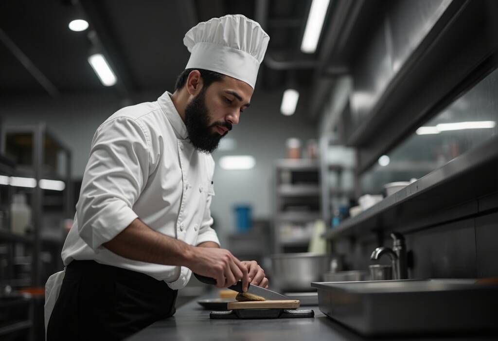 Cuchillos de cocina profesionales para chefs