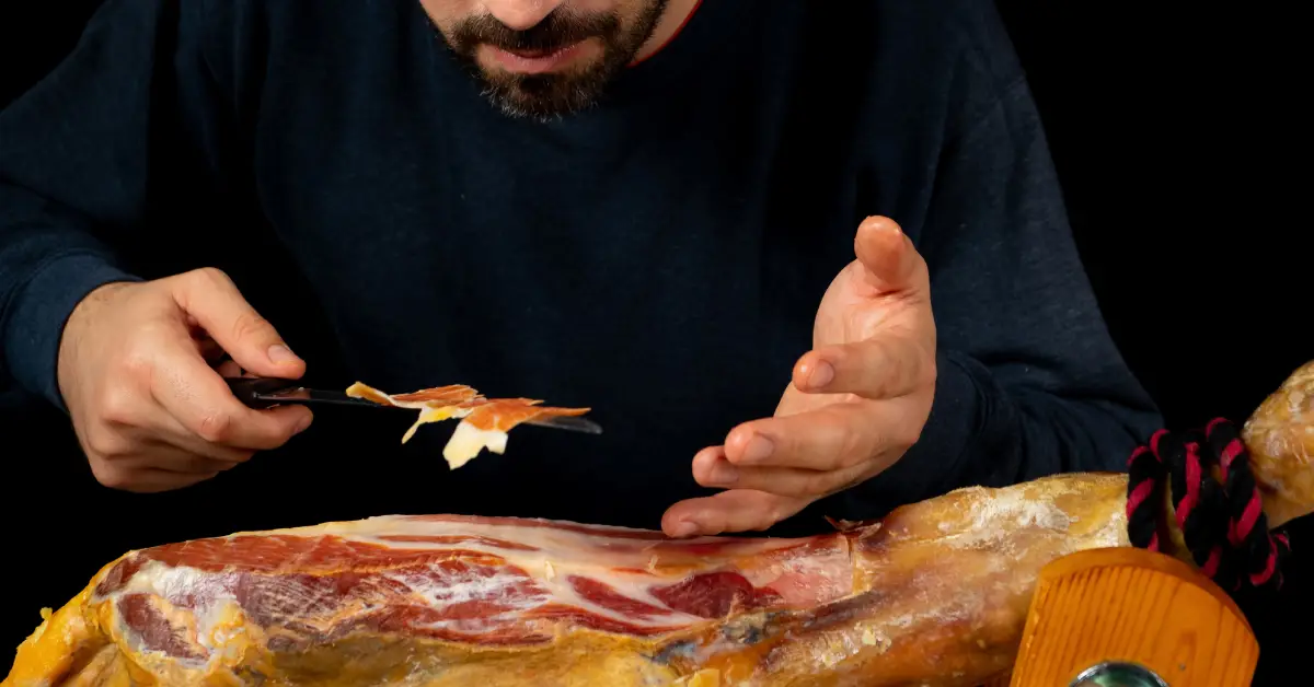 cuchillo cortar jamon